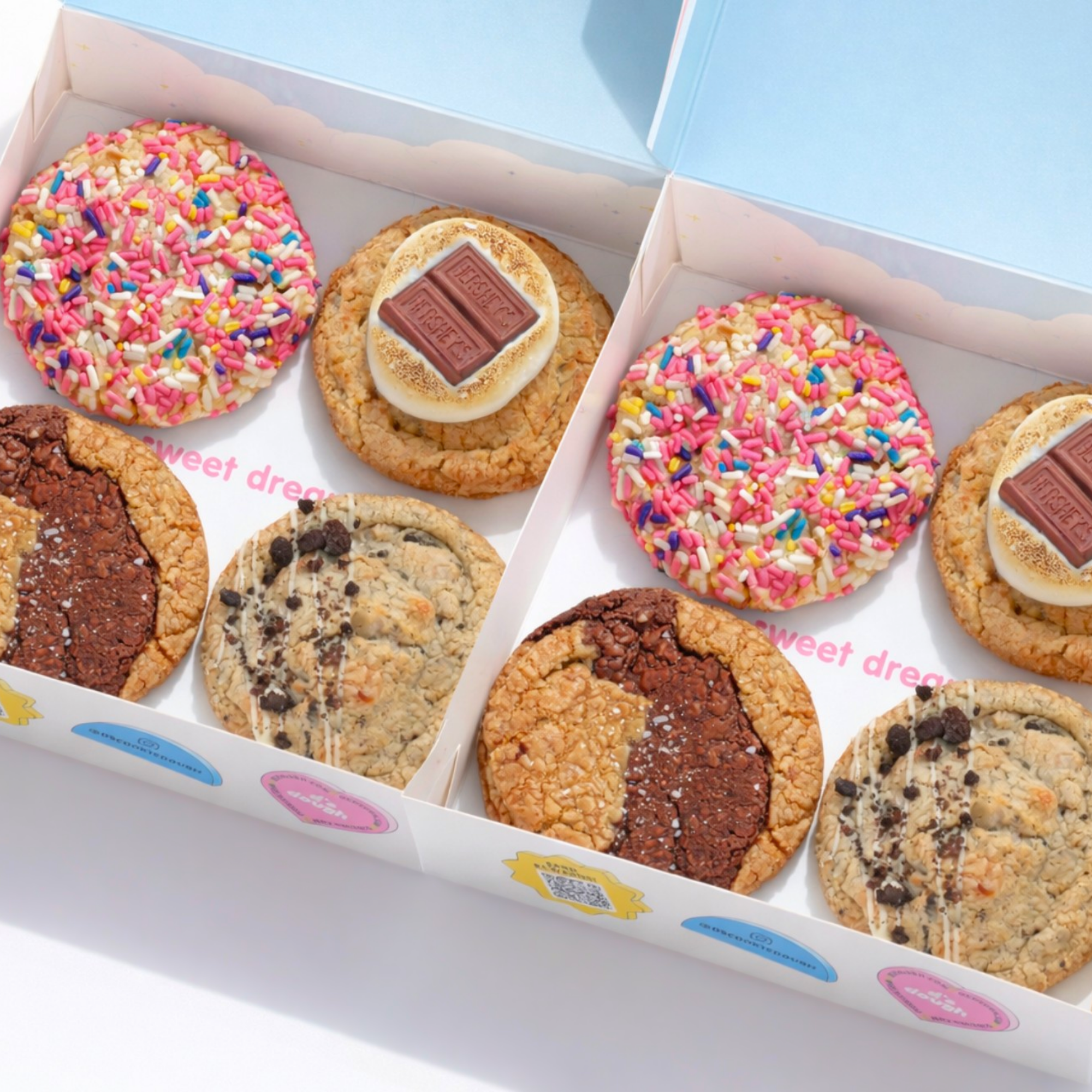 Box of 8 Cookies | d's dough